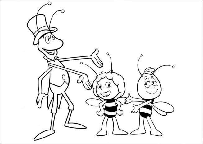 Flip with the bee Maja